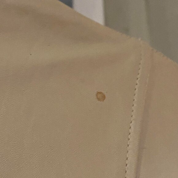 VINTAGE TAN LEATHER BLAZER☕️🧋(Final Price) - Picture 4 of 6